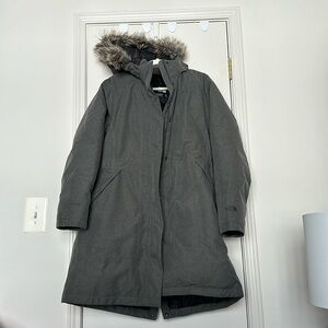 Gray North Face Women’s XL Winter Parka